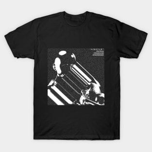 Sci-fi 'stretch' monochrome abstract T-Shirt